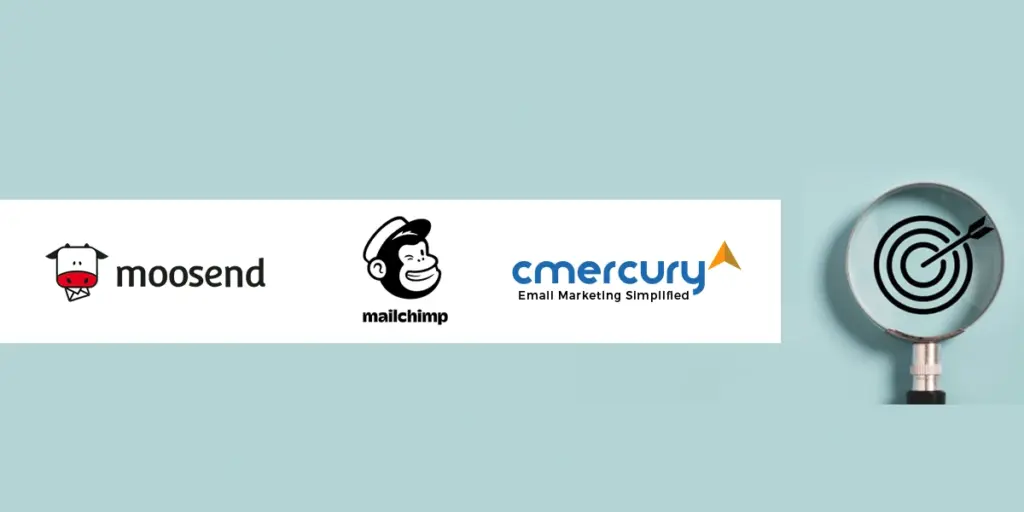 Moosend vs Mailchimp vs cmercury – Which Is Best for E-Commerce?