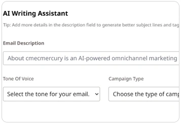email subject line